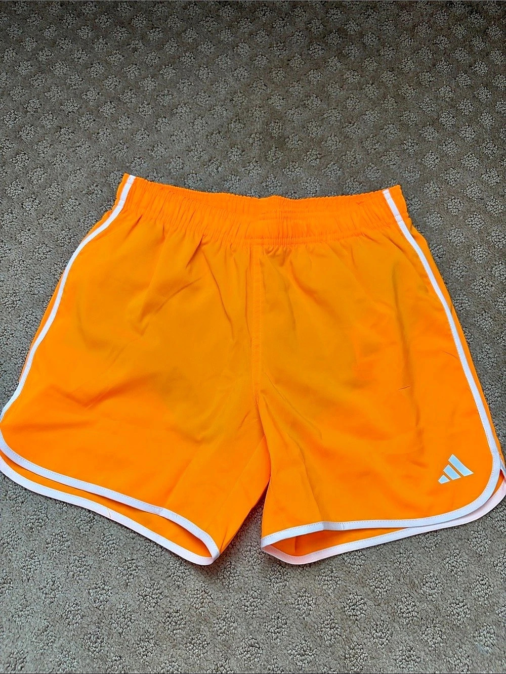 Adidas Workout Shorts in Orange Size Medium NWT